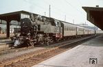 64 404 war erst kurz vor dieser Aufnahme von Neuruppin nach Zwickau (Sachs) umstationiert worden. Nach nur einem Jahr wurde sie am 14.07.1970 nach Berlin-Schöneweide weitergereicht, wo sie wohl nicht mehr zum Einsatz kam. Sie wurde am 17.12.1970 ausgemustert. (09.1969) <i>Foto: Robin Fell</i>