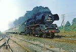 41 1132 fährt mit P 3222 (Sangerhausen - Wittenberg) in Piesteritz, heute ein Ortsteil von Lutherstadt Wittenberg, ein. (24.09.1982) <i>Foto: Wolfgang Bügel</i>