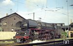01 532 aus Erfurt zu Gast im Bw Bebra.  (12.07.1968) <i>Foto: Heinz Hangarter</i>