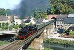 38 205 auf der Brücke über die Weiße Elster in Greiz. (26.09.1982) <i>Foto: Wolfgang Bügel</i>
