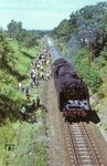 Ein typischer Fotohalt für die Teilnehmer einer DMV-Sonderfahrt mit 01 2066, die von Dresden nach Löbau/Sa. führte. (17.06.1973) <i>Foto: Joachim Claus</i>