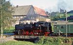86 1001 mit P 19642 (Crottendorf - Schlettau) bei Walthersdorf. (27.09.1982) <i>Foto: Wolfgang Bügel</i>