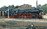 50 3529 (Bw Nossen) entstand 1958 aus der 1941 von Berliner Maschinenbau-Actien-Gesellschaft (BMAG) gebauten 50 1091. Von 1967 bis 1980 besaß sie einen Giesl-Flachejektor. Ausgemustert wurde sie erst am 10.02.1992. (28.09.1982) <i>Foto: Wolfgang Bügel</i>