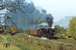 41 1273 beschleunigt den Ng 66473 nach Saalfeld (Saale) aus Göschwitz (Saale). (29.09.1982) <i>Foto: Volker Fröhmer</i>