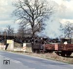99 3315 kurz vor Bad Muskau.  (11.04.1975) <i>Foto: Johannes Glöckner</i>