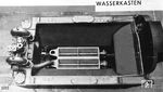 Blick in das Innenleben eines Kohlenstaubtenders mit den Förderschnecken für die Staubaustragung. (1955) <i>Foto: RAW Stendal</i>
