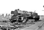 23 1024 wurde am 03.09.1958 beim Bw Wittenberge in Dienst gestellt. Während ihrer Beheimatung in Schwerin vom 04.01.1964 bis 04.10.1968 war sie sicherlich häufiger Gast in Lübeck. (01.07.1968) <i>Foto: Will A. Reed</i>