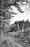 01 0502 (Bw Wittenberge) vor D 404 auf dem Rückweg nach Hamburg nahe der Blockstelle Sachsenwald zwischen Friedrichsruh und Schwarzenbek. (07.10.1972) <i>Foto: Dr. Thomas Obst</i>