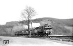 74 1028 (Bw Lennep) mit P 1034 auf der Strecke Krebsöge—Wuppertal-Oberbarmen zwischen Beyenburg und Oehde. (10.03.1936) <i>Foto: RVM-Filmstelle Berlin (Bellingrodt)</i>