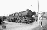 50 3640 (die ehemalige 50 154) auf dem Weg ins RAW Stendal.  (30.08.1976) <i>Foto: Wolfgang Bügel</i>