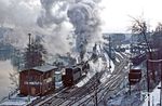 50 3519 (Bw Karl-Marx-Stadt) fährt mit Ng 66322 aus Wilkau-Haßlau. (08.02.1984) <i>Foto: Wolfgang Bügel</i>