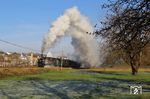 298.102 (Krauss, Baujahr 1898) auf der Steyrtalbahn bei Neuzeug. (04.12.2016) <i>Foto: Stefan Jurasovits   </i>