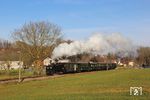Auf dem Weg nach Grünburg ist 298.102 bei Aschach an der Steyr. (04.12.2016) <i>Foto: Stefan Jurasovits   </i>