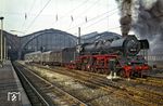 03 295 (Bw Leipzig Süd) verlässt den Leipziger Hauptbahnhof. (08.08.1964) <i>Foto: Michael Holden</i>