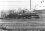 03 269 (Bw Leipzig Hbf West) unterwegs in Leipzig. Die Lok war am 15.12.1936 beim Bw Köln-Deutzerfeld in Dienst gestellt worden und wurde am 25.03.1977 in Frankfurt/Oder abgestellt. (16.03.1967) <i>Foto: Joachim Claus</i>