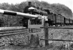 Eine unbekannte preußische T 14¹ (Baureihe 93) am Bü Kastanienallee zwischen den Bahnhöfen Darmstadt Nord und Darmstadt Ost. (1930) <i>Foto: RVM</i>