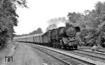 03 2151-3 (Bw Berlin-Ostbahnhof) vor D 109 aus Helmstedt kurz vor Berlin-Wannsee.  (20.07.1970) <i>Foto: Burkhard Wollny</i>