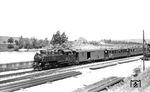 99 740 vom Lokbf Hainsberg (Sachs) vor P 2924 am Stausee der Roten Weißeritz im Bahnhof Malter nahe Dippoldiswalde. (20.06.1935) <i>Foto: DLA Darmstadt (Bellingrodt)</i>