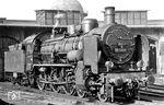 38 1437 vom Bw Weißenfels zu Gast im Bw Leipzig Hbf West. (1960) <i>Foto: Gerhard Illner</i>