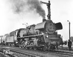 DR-Neubaulok 50 4033 (Bw Hagenow Land) im Grenzbahnhof Büchen, wo die Loks damals ständige Gäste waren. (28.08.1970) <i>Foto: Joachim Claus</i>