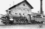 18 504 (noch mit Zierstreifen auf den Zylinderverkleidungen) in ihrer Heimatdienststelle Bw Lindau. (1935) <i>Foto: DLA Darmstadt (Maey)</i>