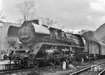 41 1228 (Bw Halberstadt) am nordöstlichen Rand des Harzes in Thale. (14.02.1971) <i>Foto: Joachim Claus</i>