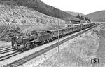 Die Freudenstädter 24 024 erreicht mit P 2629 den Bahnhof Neckarhausen (b Horb). Mit der illustren Wagengarnitur ist sie auf dem Weg von Tuttlingen nach Horb.  (21.07.1937) <i>Foto: RVM-Filmstelle Berlin (Bellingrodt)</i>