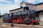Seit 1971 gehört die am 19.03.1927 an die Reichsbahn abgelieferte 43 001 (zuletzt Bw Cottbus) zum Museumsbestand des Verkehrsmuseums in Dresden. Im Jahr 2000 wurde sie an Sächsische Eisenbahnmuseum in Chemnitz-Hilbersdorf abgegeben. (19.08.2017) <i>Foto: Andreas Höfig</i>