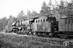Nachschuss auf die Görlitzer 22 042 bei Dresden-Klotzsche. (22.06.1966) <i>Foto: Will A. Reed</i>