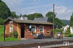 Stilleben im Bahnhof Schmalzgrube. (27.08.2017) <i>Foto: Andreas Höfig</i>