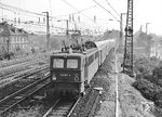 DR 242 007 als Wendezuglok an einem Nahverkehrszug in Dresden-Neustadt. (17.08.1971) <i>Foto: Joachim Claus</i>