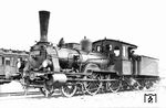34 7351 vom Bw Parchim als Wendelok im Bw Schwerin (Meckl). Die mecklenburgische P 3¹ war 1896 von Schichau in Elbing für die MFFE als Nr. 121 in Dienst gestellt worden.  (1926) <i>Foto: Werner Hubert</i>
