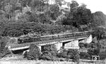 38 3076 vom Bw Siegen vor E 314 (Wuppertal-Vohwinkel – Siegen) auf der Lennebrücke bei Altena (Westf).  (1937) <i>Foto: DLA Darmstadt (Bellingrodt)</i>