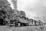 64 1212 unterwegs auf der Strecke Kalbe (Milde) - Beetzendorf in Hohentramm. (10.06.1974) <i>Foto: Joachim Claus</i>