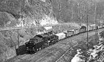 58 1246 mit einem Dg von Aue nach Zwickau bei Hartenstein. (02.1976) <i>Foto: Burkhard Wollny</i>