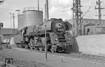 Damals täglicher Gast im Westen: Die Erfurter 01 0501-5 (01 501, ex 01 174) im Bw Bebra. (13.04.1972) <i>Foto: Gerhard Moll</i>