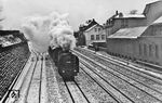 03 228 vom Bw Düsseldorf Abstellbf mit E 63 nach Soest auf den Ortsgleisen zwischen Unterbarmen und Wuppertal-Barmen. (03.01.1938) <i>Foto: RVM-Filmstelle Berlin (Bellingrodt)</i>