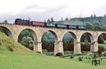 94 1292 mit GmP 85435 auf dem Weg nach Rauenstein bei Sonneberg-West. (06.09.1985) <i>Foto: Wolfgang Bügel</i>