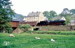 50 3646 mit Ng 64345 im Zschopautal bei Hennersdorf. (17.05.1986) <i>Foto: Wolfgang Bügel</i>