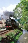 86 1501 zwischen Crottendorf unteren und oberen Bf. (20.05.1986) <i>Foto: Wolfgang Bügel</i>