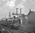 39 152 (Bw Köln Bbf) in ihrer kölschen Heimat zwischen Hauptbahnhof und dem heutigen Haltepunkt Hansaring. (1932) <i>Foto: RBD Köln (Felten)</i>