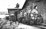 Diese unbekannte preußische P 4¹ stand als Werklok in Diensten des EAW Gleiwitz 2 (Lokwerk). Anfang der 1930er Jahre wurde sie ausgemustert. (24.10.1932) <i>Foto: Slg. Hans Geitmann</i>