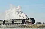 1989 konnte die DFS diese 1930 von der "Berliner Maschinenbau-Actien-Gesellschaft" (BMAG), vormals L. Schwartzkopff unter der Fabriknummer 9963 gebaute Lokomotive erwerben. Sie kam von der Zeche Anna aus dem Aachener Kohlerevier. Seit Herbst 1993 steht die Maschine der DFS als dritte Dampflok voll betriebsfähig zur Verfügung. (04.12.2016) <i>Foto: Alfred Trabert</i>