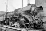 41 130 (Bw Erfurt P) mit Rekokessel, den sie am 06.12.1960 erhielt, im Bw Bebra. (26.03.1964) <i>Foto: Gerhard Moll</i>