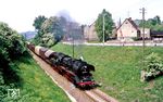 50 3666 mit Ng 65319 von St Egidien nach Oelsnitz (Erzgeb) kurz vor dem Ziel. (21.05.1986) <i>Foto: Wolfgang Bügel</i>