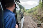 01 0509 auf dem Weg zum Brandleitetunnel bei Oberhof. (25.04.2018) <i>Foto: Joachim Schmidt</i>