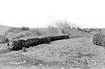 38 3663 (Bw Neubrandenburg) vor P 340 nach Güstrow bei Neubrandenburg. Das Bild ist westlich von Weitin von der heutigen Bundesstraße 104 aus aufgenommen worden. (01.07.1935) <i>Foto: DLA Darmstadt (Bellingrodt)</i>