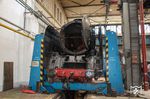Ein Besuch im Dampflokwerk Meiningen stand natürlich auch auf dem Programm. Dort wurde gerade 01 066 des Bayerisches Eisenbahnmuseums Nördlingen aufgeachst. (12.05.2018) <i>Foto: Joachim Schmidt</i>
