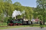 11sm mit GmP 901 im Bahnhof Burgbrohl. (21.04.2018) <i>Foto: Zeno Pillmann</i>