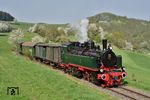 11sm hat mit GmP 901 den Bahnhof Engeln fast erreicht.  (21.04.2018) <i>Foto: Zeno Pillmann</i>